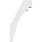 Ekena Millwork 3 1/2-in. W x 14-in. D x 26-in. H Merced Architectural Grade PVC Knee Brace BRCP035X14X26MRC - alternate 3